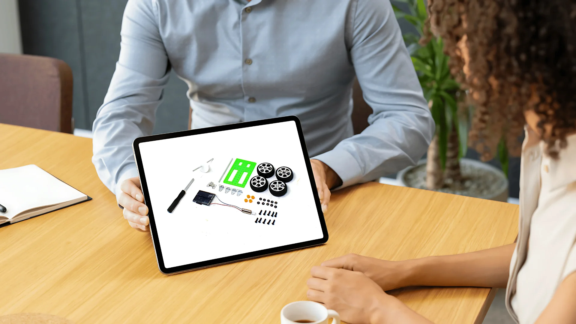 Desktop application mockup 1